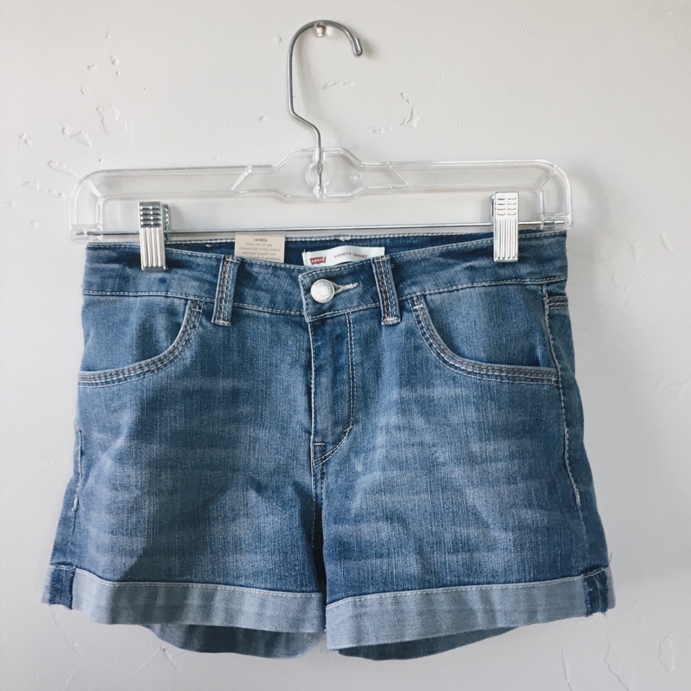 Levi Shorty Short Jean Shorts